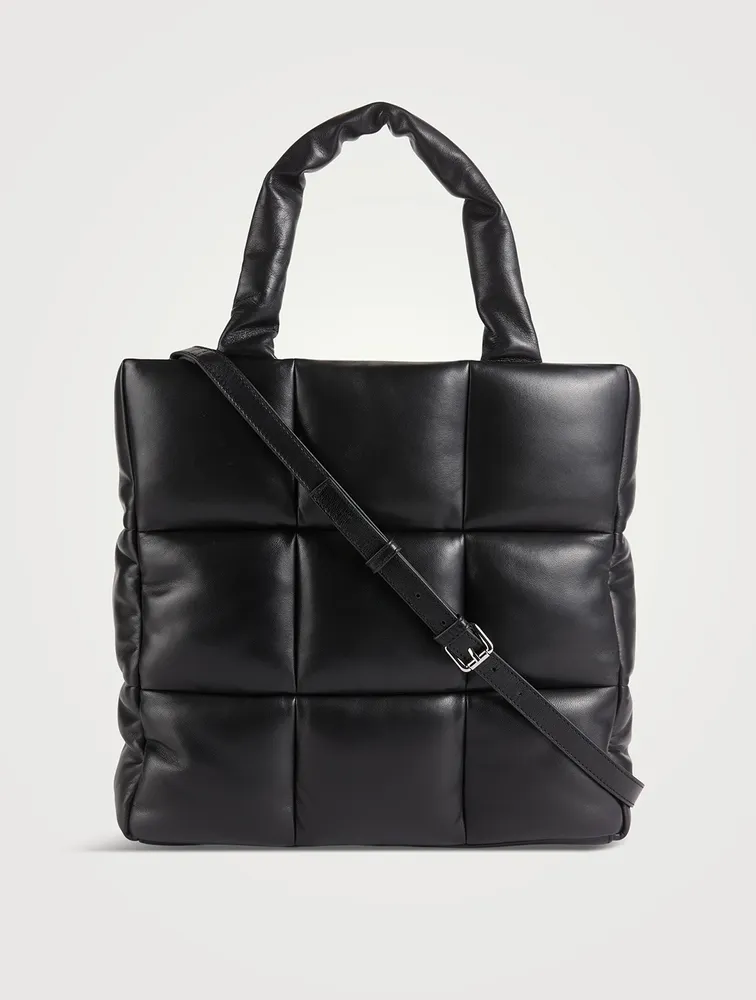 Assante Puffer Leather Tote Bag