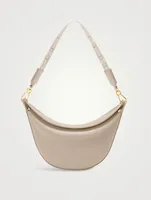 Small Luna Leather Shoulder Bag