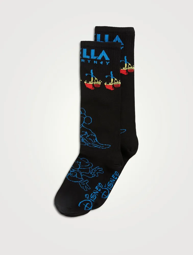 Stella McCartney x Disney Rainbow Mickey Socks