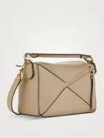 Small Puzzle Leather Bag