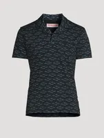 Donald X Tailored Polo Shirt Torus Print