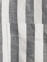 Hibbert Linen and Cotton Striped Shirt
