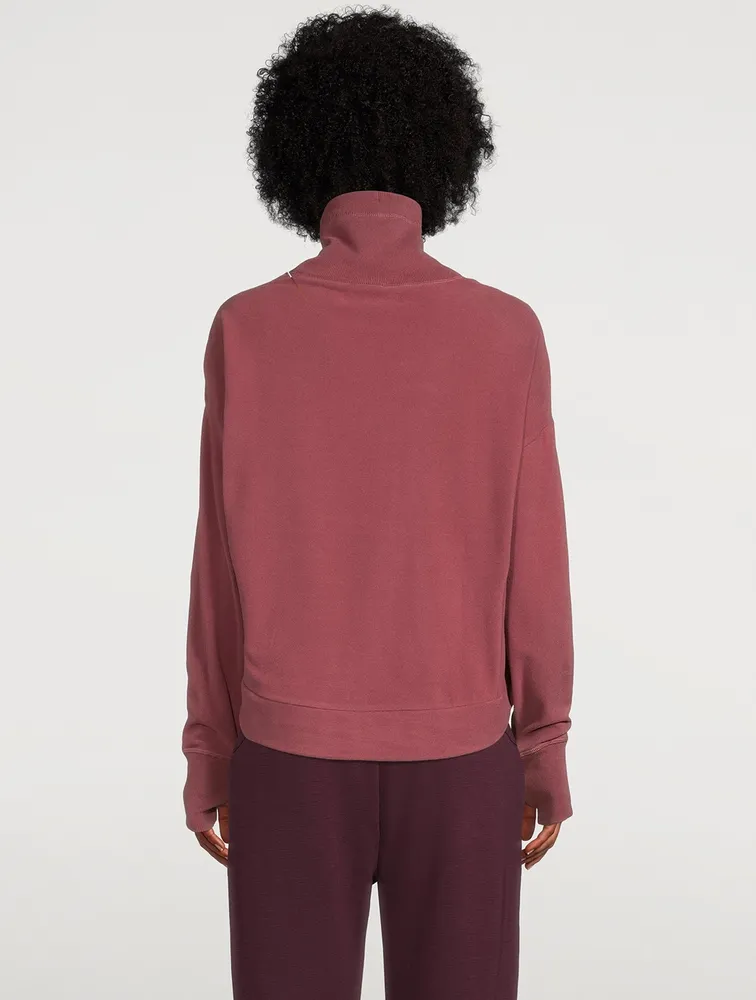 Harmonize Fleece High-Neck Sweatshirt