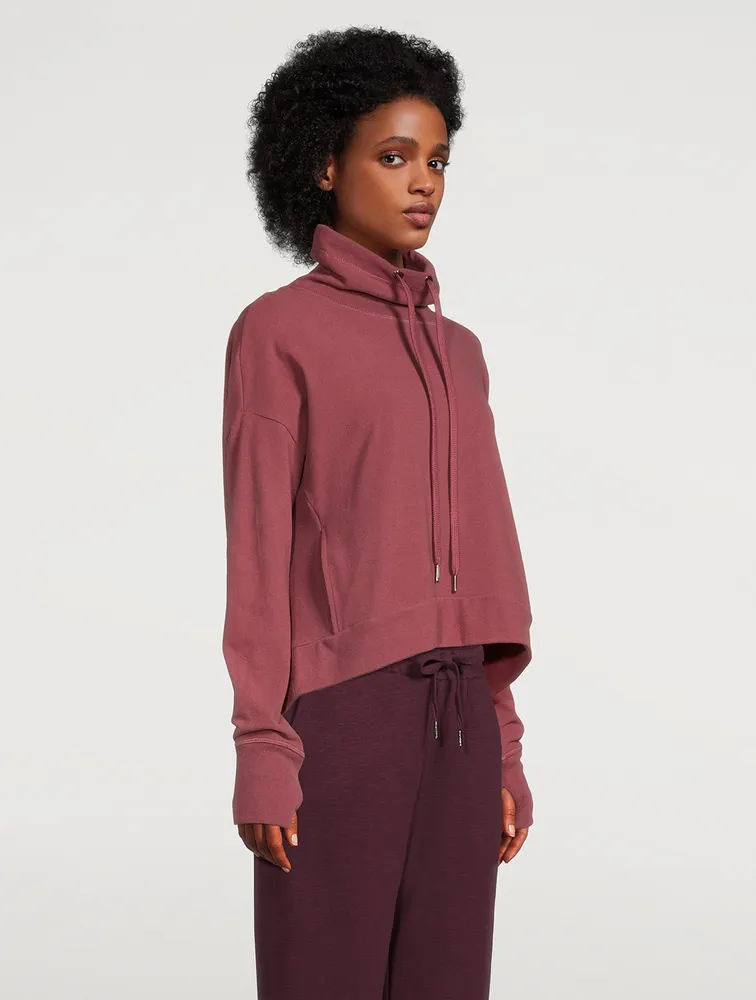 Harmonize Fleece High-Neck Sweatshirt