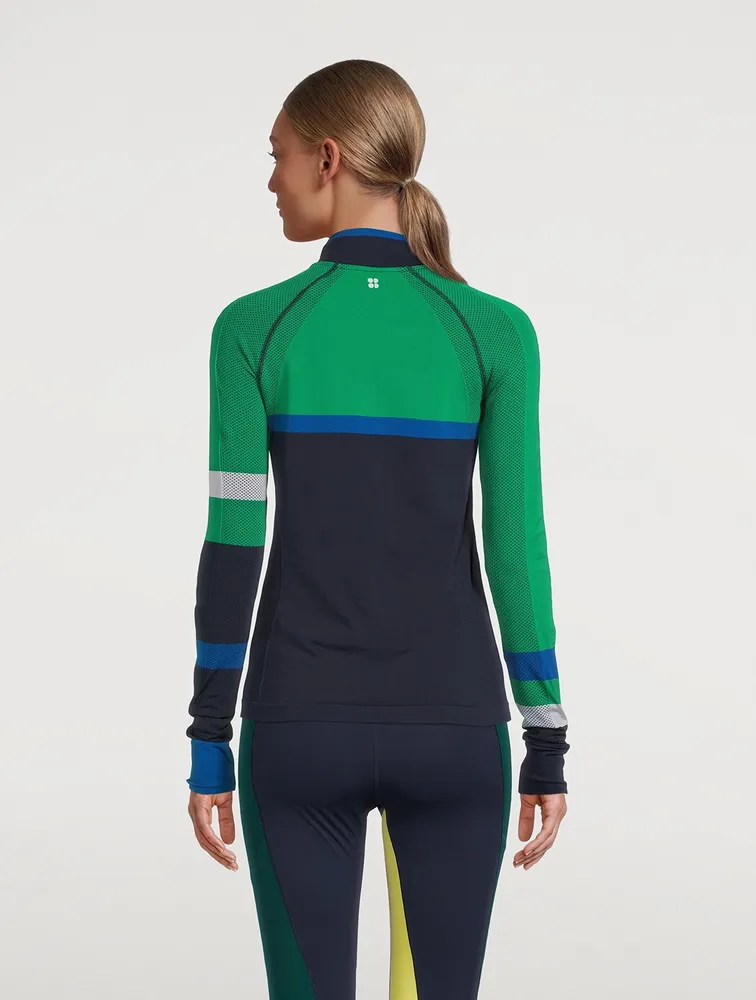 Athlete Workout Half-Zip Top