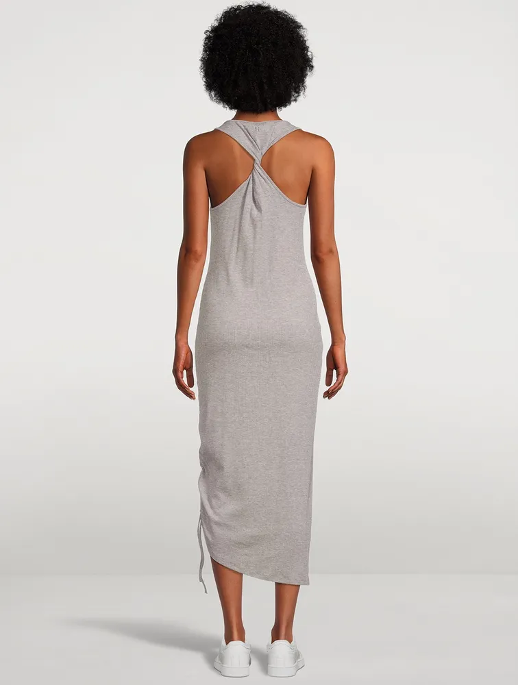 Weekend Twist-Back Dress