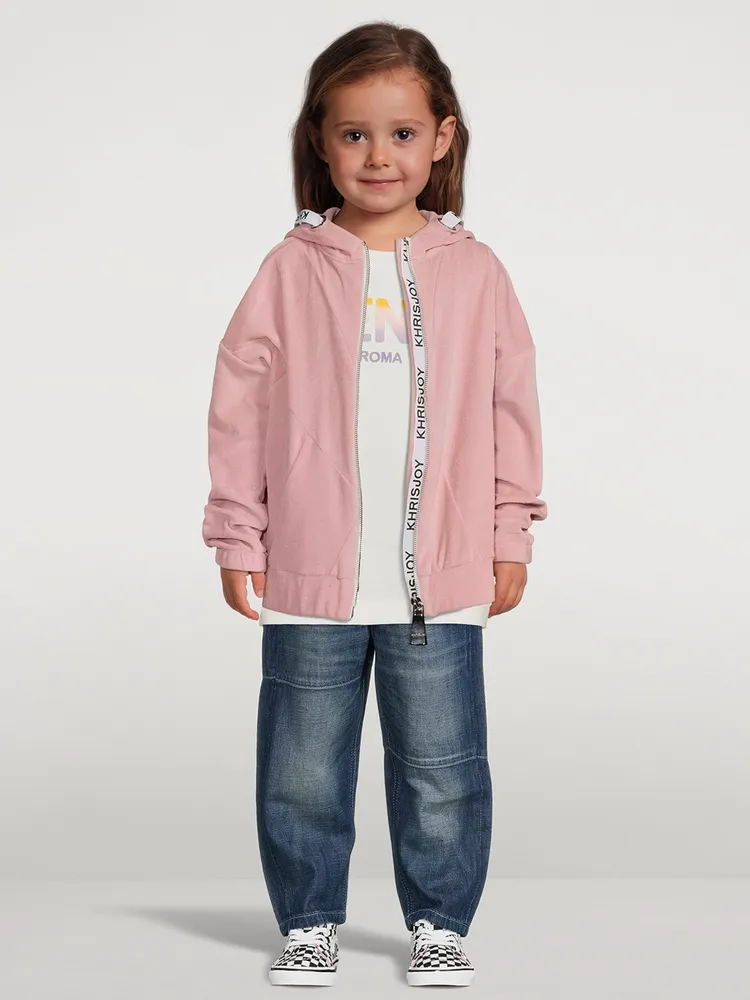 Toddler Velour Tracksuit Jacket