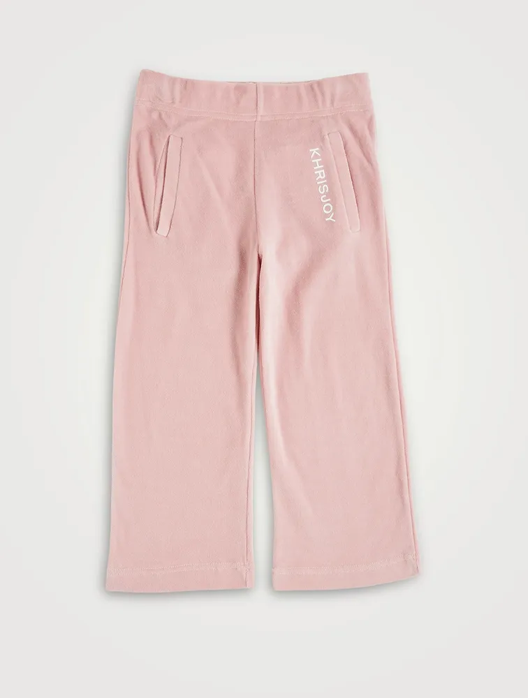 Pantalon d'entraînement en velours pour jeune