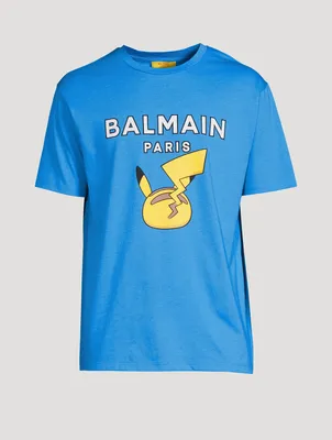 Pokémon x Balmain Cotton T-Shirt