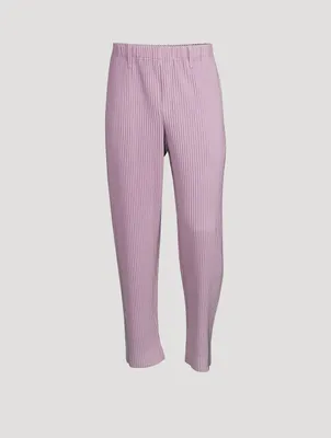 Colour Pleats Pants