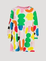 Cotton Dress Shapes Print