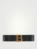 B-Belt Wide Leather Belt