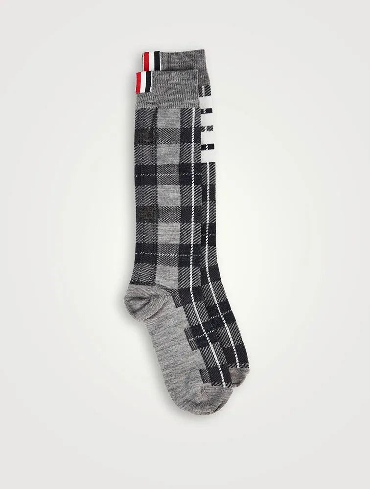 Tartan Fine Merino Wool Socks
