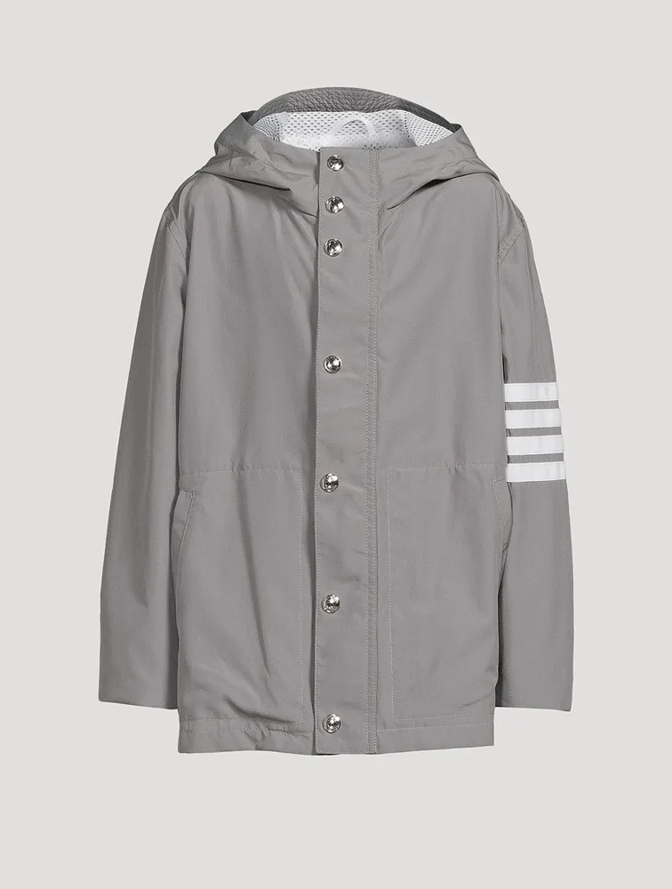Ripstop Hooded Rain Jacket