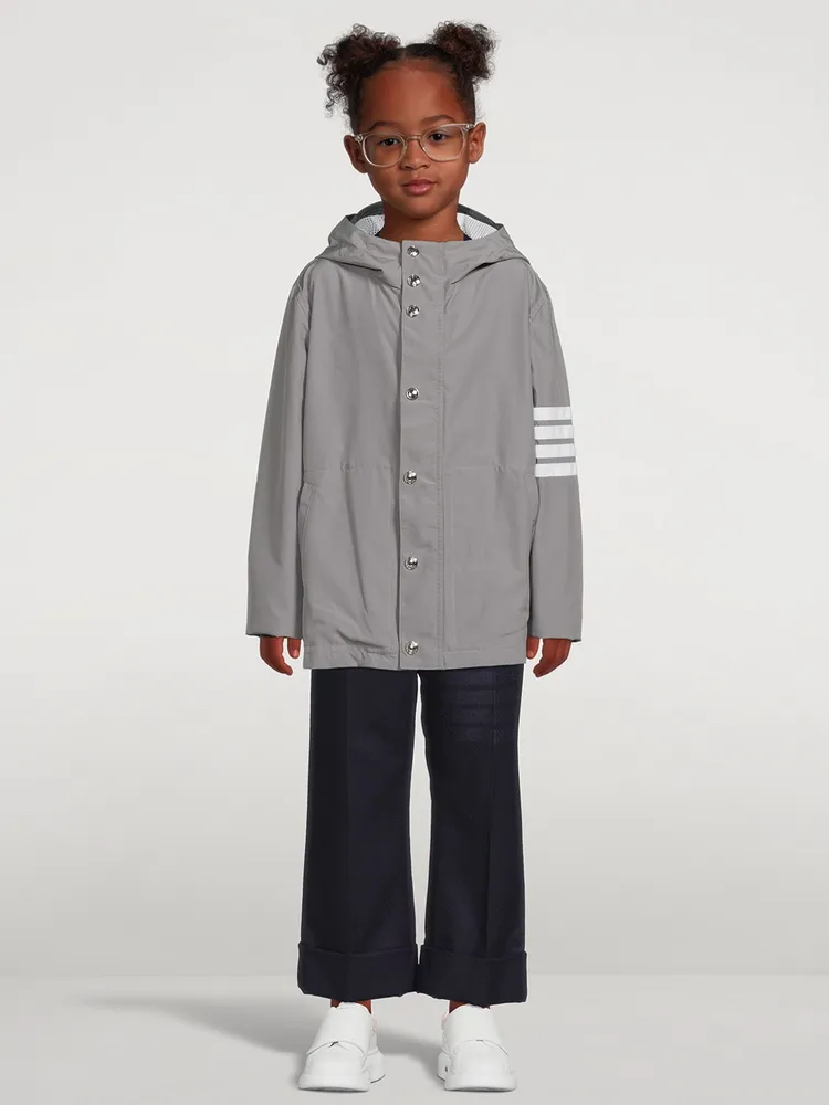 Ripstop Hooded Rain Jacket