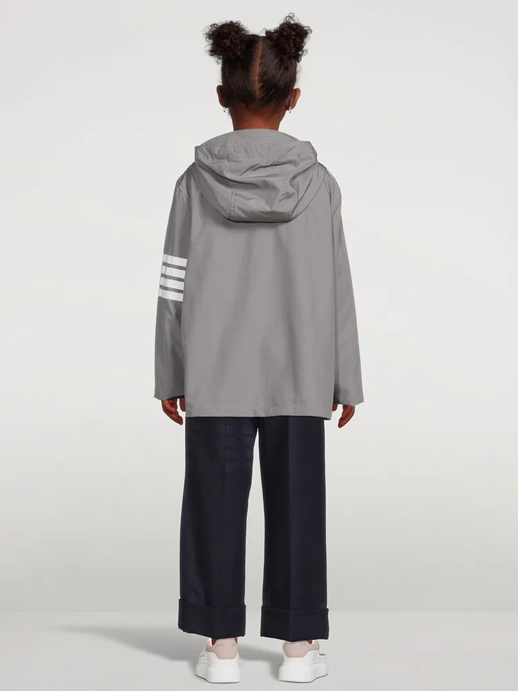 Ripstop Hooded Rain Jacket