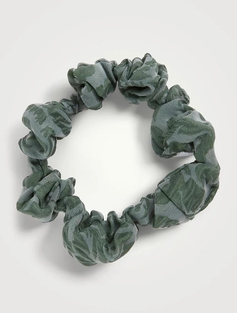 Jacquard Organza Bubble Scrunchie