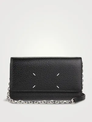 Large Leather Chain Wallet
