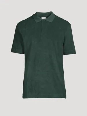 Towelling Polo Shirt