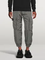 Nylon Monogram Cargo Pants