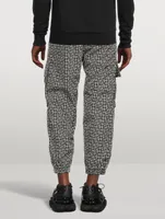 Nylon Monogram Cargo Pants
