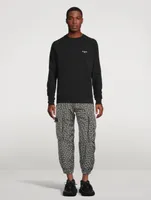 Nylon Monogram Cargo Pants