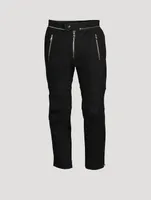 Wool Felt Rider Pants With Knee-Pads