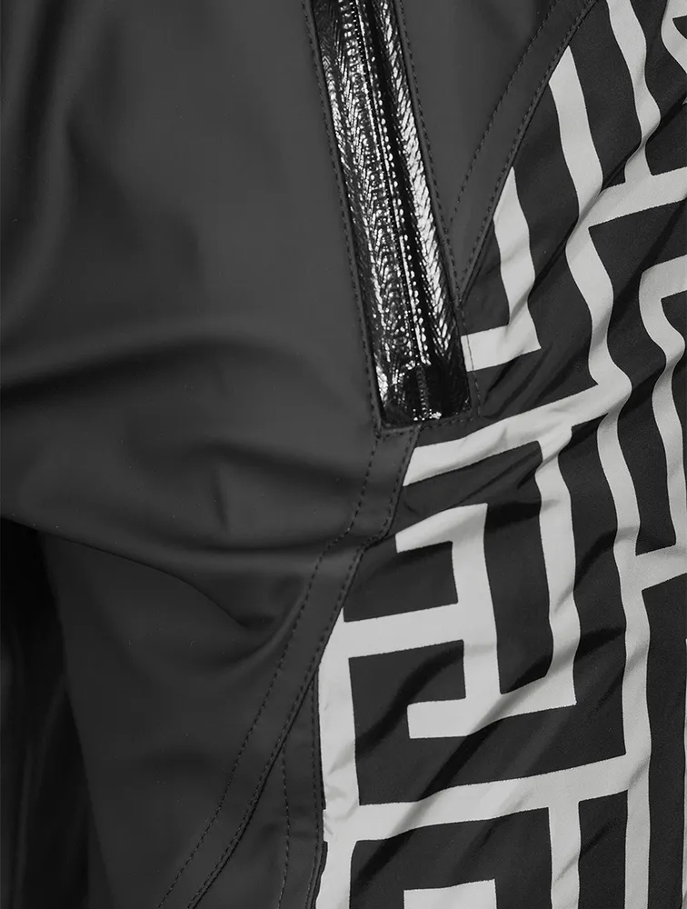 Balmain Men's Maxi Monogram Hoodie