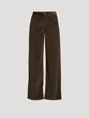 Eglitta Cotton And Cashmere Corduroy Pants