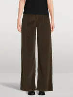 Eglitta Cotton And Cashmere Corduroy Pants