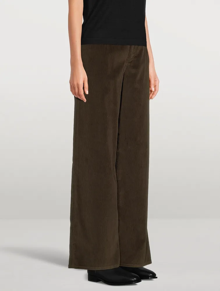 Eglitta Cotton And Cashmere Corduroy Pants