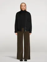 Eglitta Cotton And Cashmere Corduroy Pants