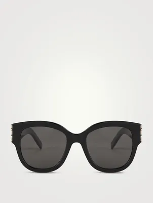 SL M95F YSL Monogram Cat Eye Sunglasses