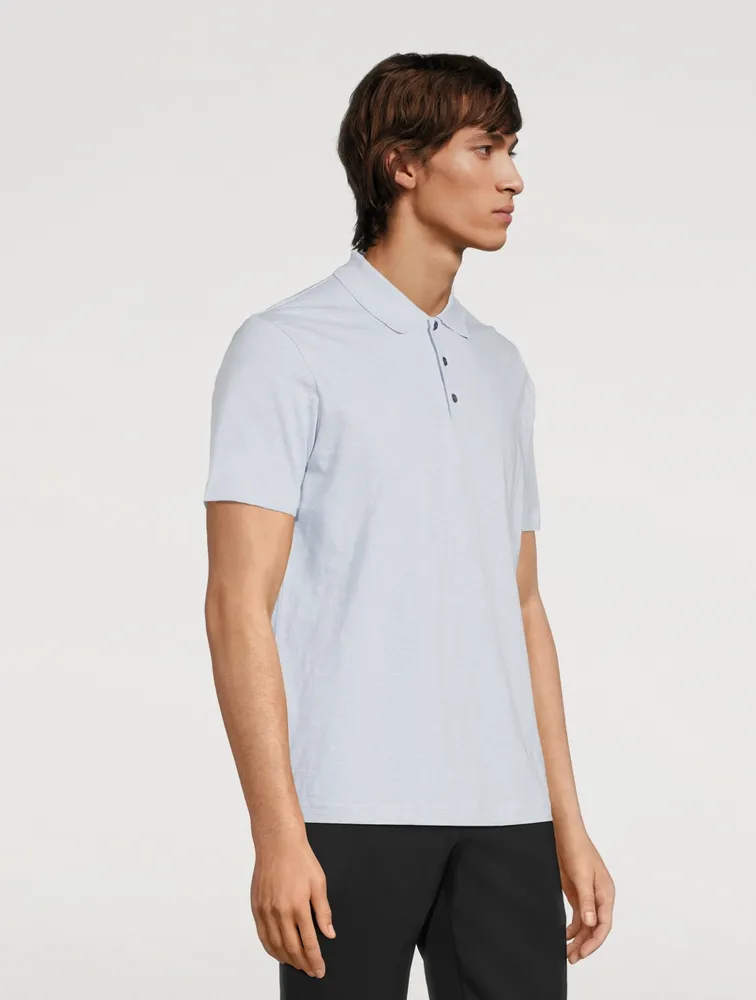 Cotton Short-Sleeve Polo