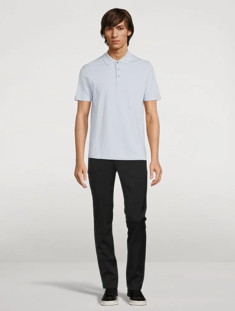 Cotton Short-Sleeve Polo