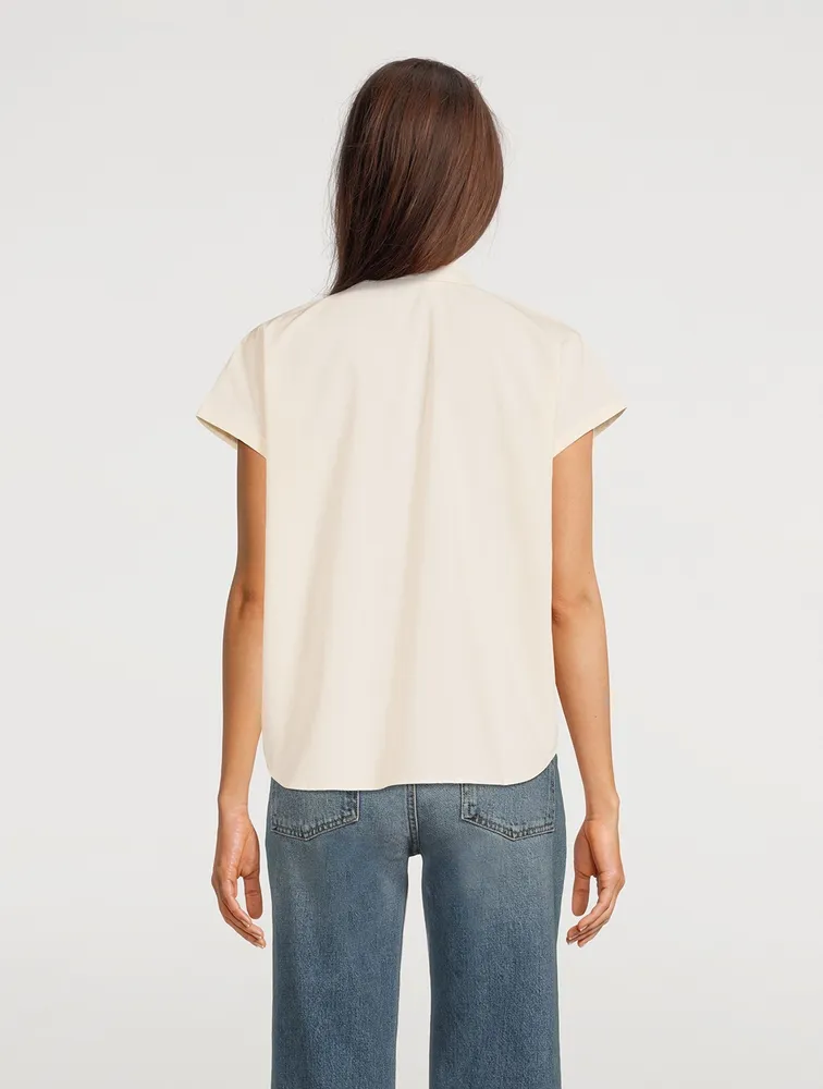 Ylva Cap-Sleeve Shirt