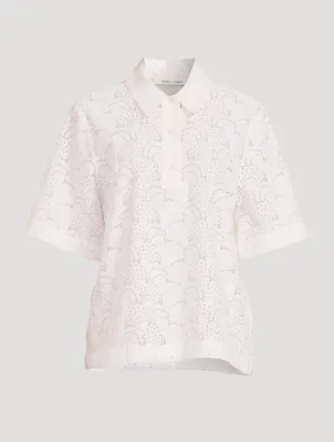Karen Lace Polo Shirt