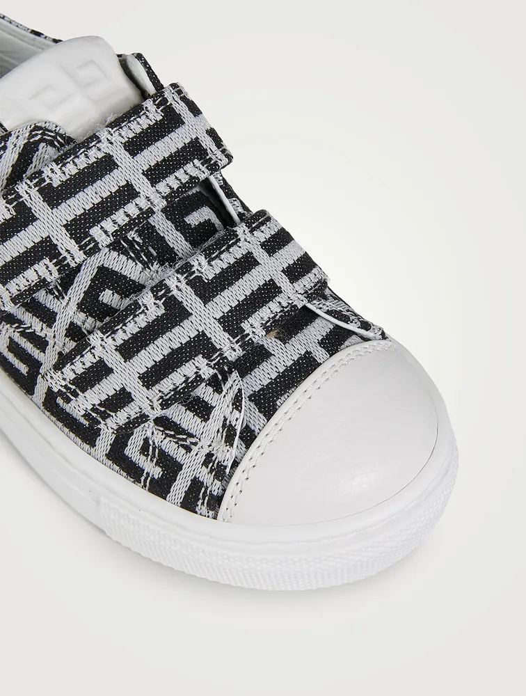 4G Jacquard Two-Strap Sneakers