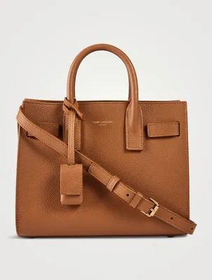 Nano Sac De Jour Leather Satchel