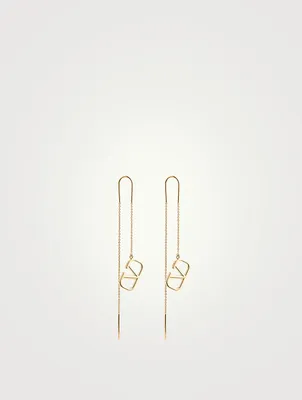 VLOGO Threader Earrings