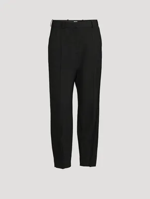 Tapered Suit Trousers
