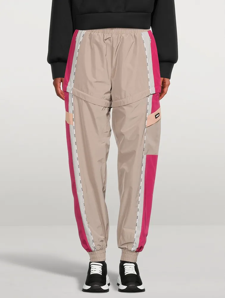 Dominica Two-In-One Upcycled Track Pants