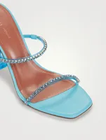 Gilda Glass Heeled Sandals