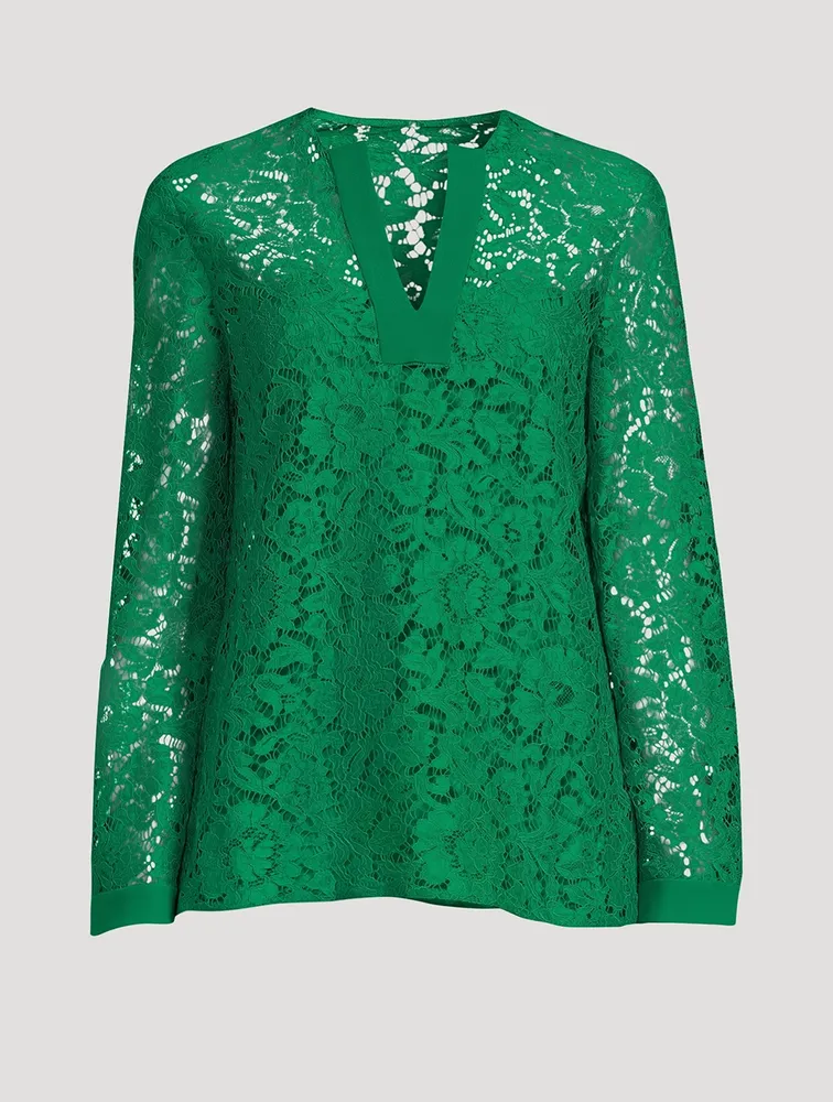 Lace Tunic Blouse