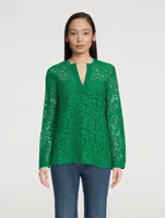 Lace Tunic Blouse
