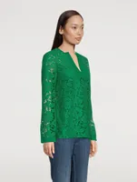 Lace Tunic Blouse