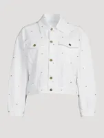 Rockstud Spike Denim Jacket
