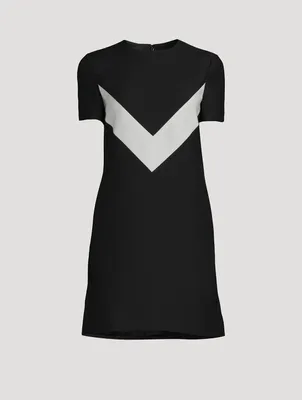 Crepe Couture Shift Dress