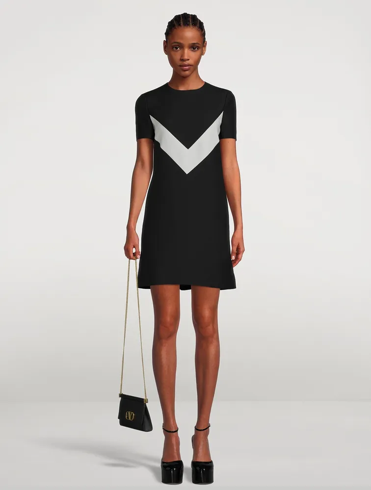Crepe Couture Shift Dress