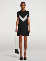 Crepe Couture Shift Dress